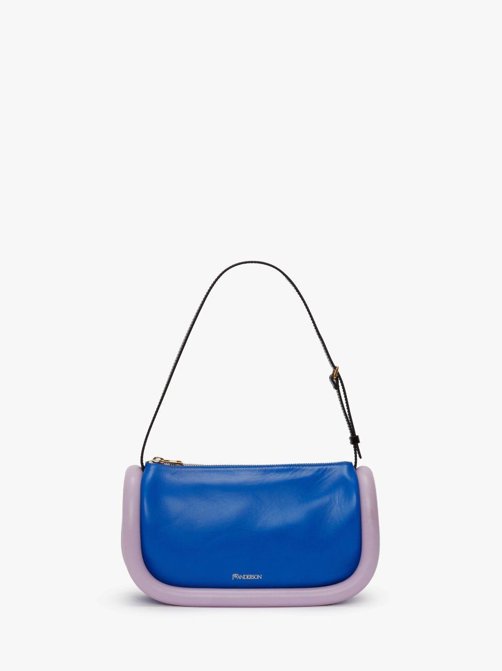 BUMPER-15 LEATHER SHOULDER BAG in blue | JW Anderson US  Product Image