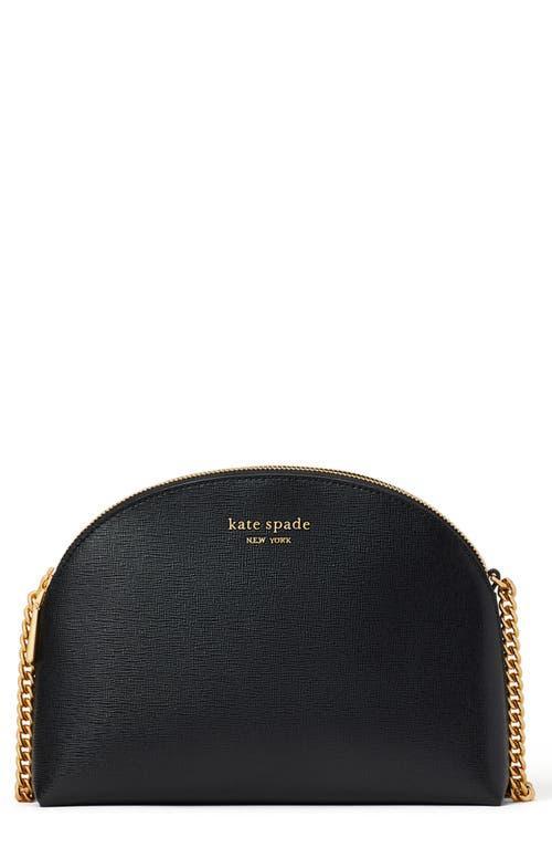 Kate Spade New York morgan saffiano double leather crossbody bag Product Image