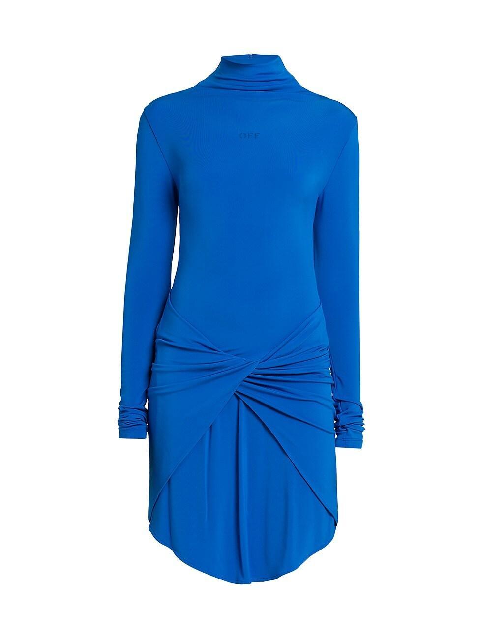 Womens Vi Twisted Turtleneck Minidress Product Image