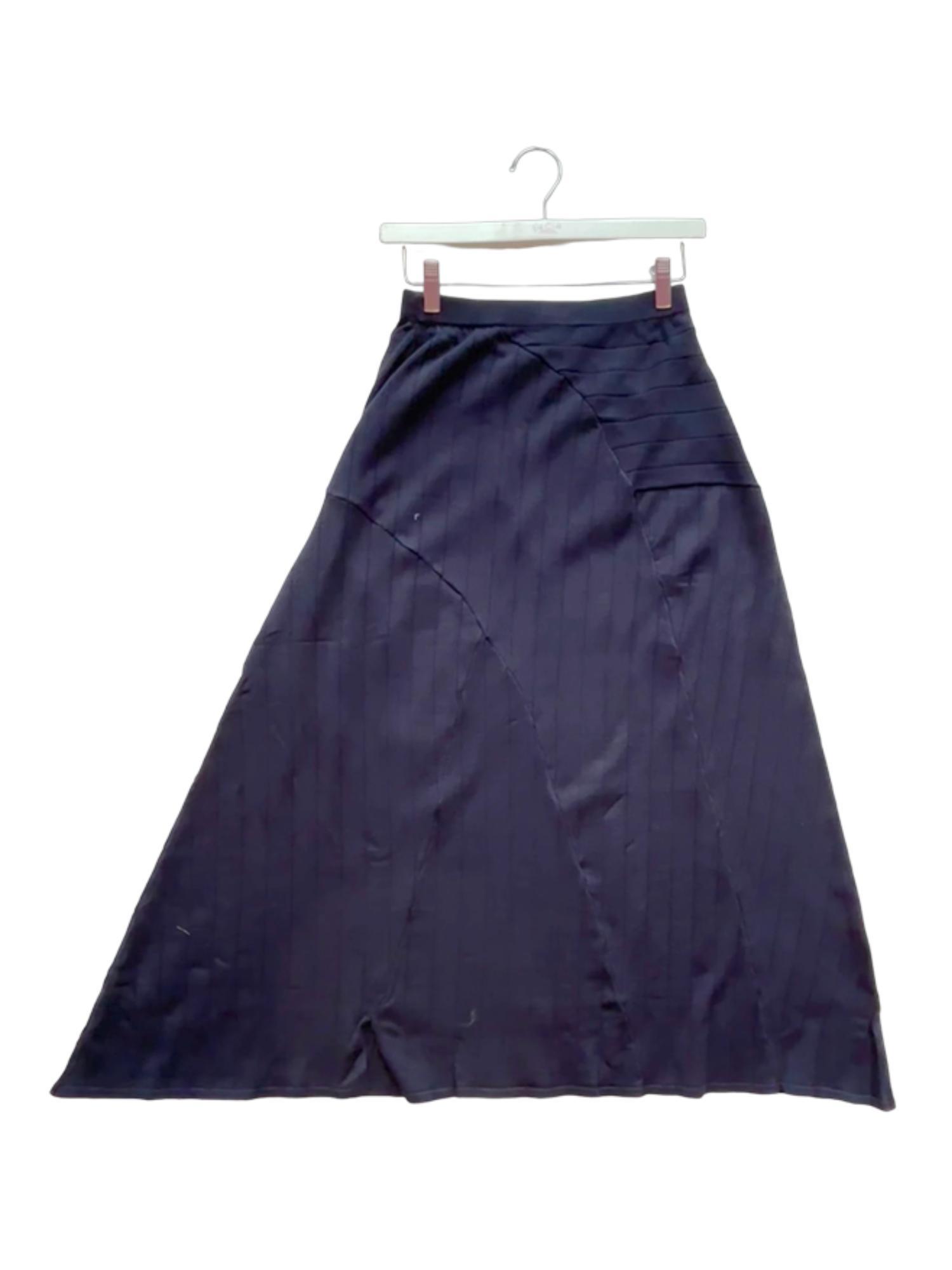 Pashmina Rib Knit Skirt Product Image