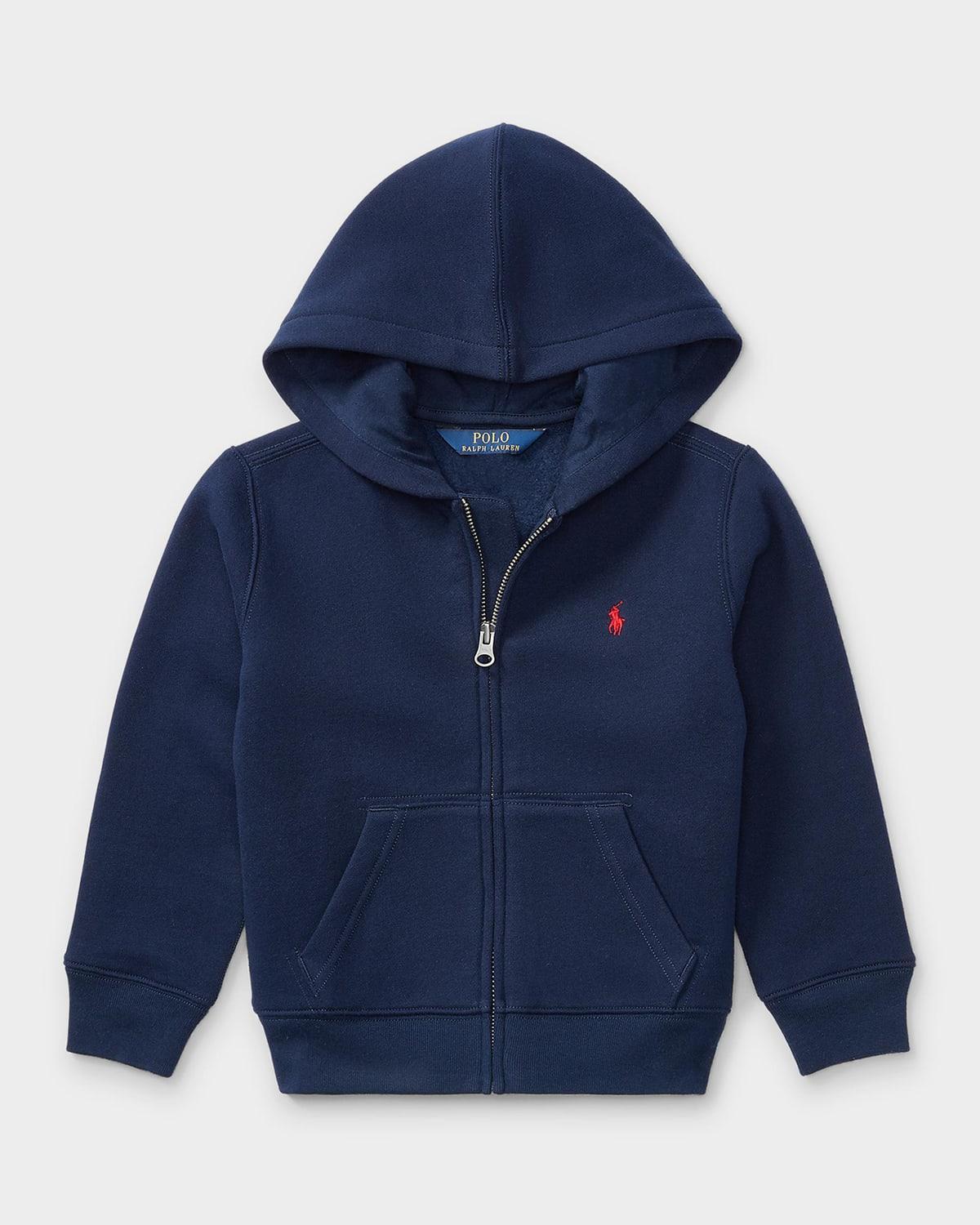 Boys Cotton-Blend Fleece Hoodie Product Image