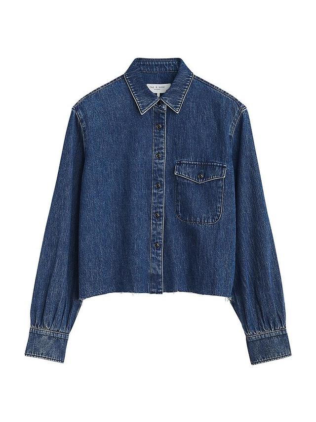 Womens Maxine Denim Shirt Product Image