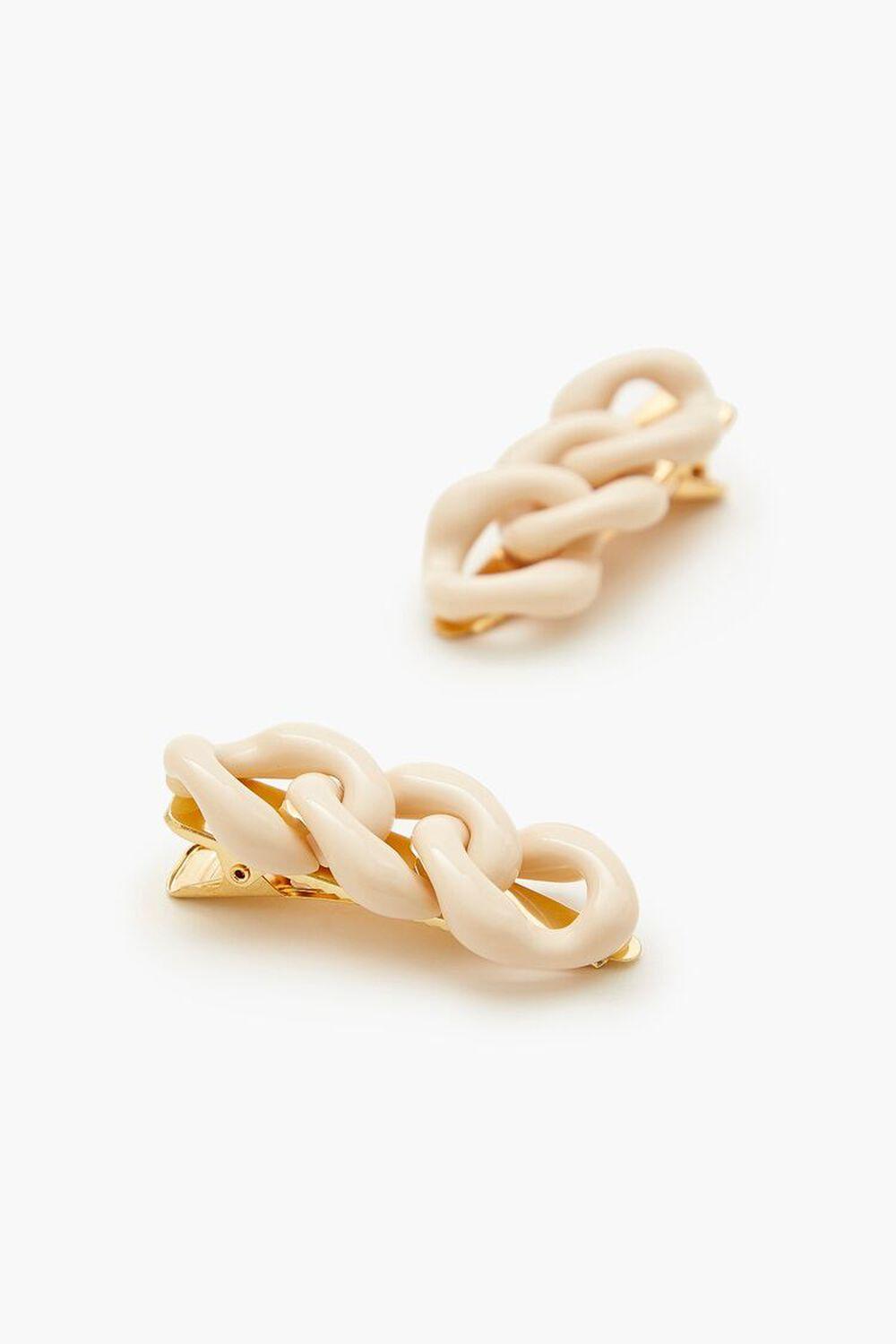 Curb Chain Hair Clip Set | Forever 21 Product Image