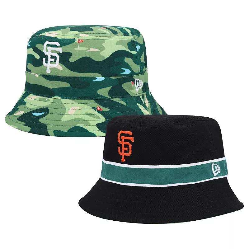 Mens New Era San Francisco Giants Reverse Bucket Hat Product Image