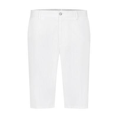 Stretch Cotton Shorts With Dg Patch In White Product Image