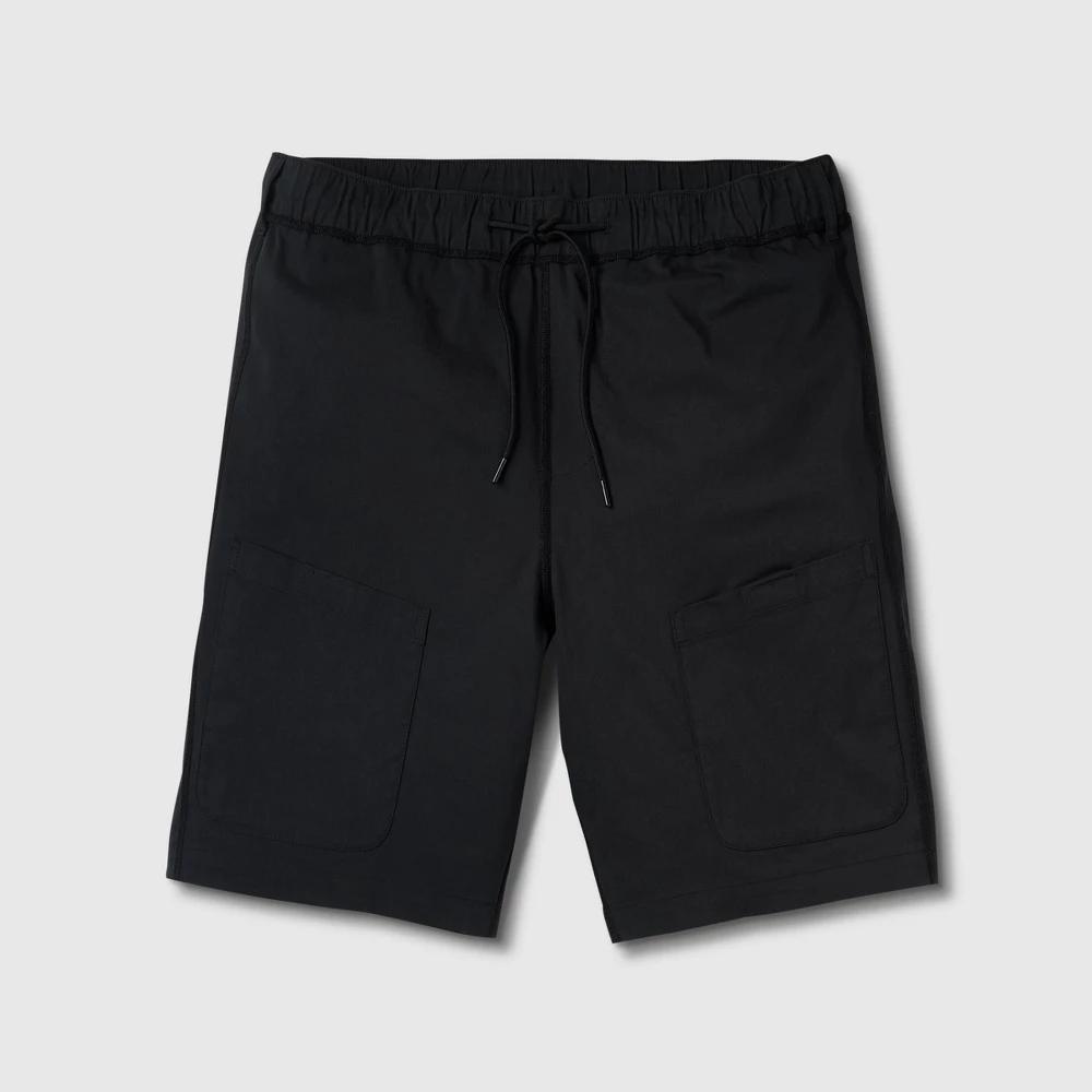 Mens Adaptive Seated Fit 9.5 Tech Chino Shorts - Goodfellow & Co Black XS Product Image