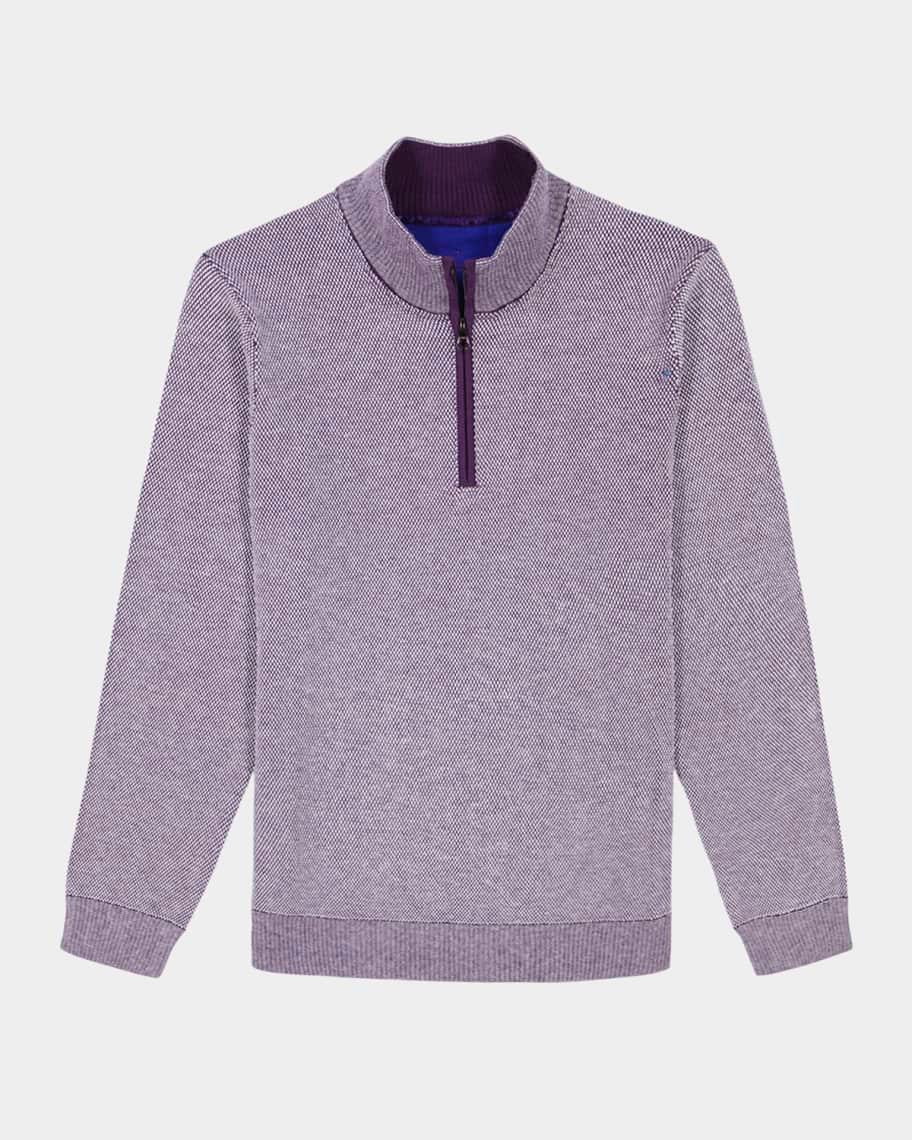 Mens Shane Quarter-Zip Sweater Product Image