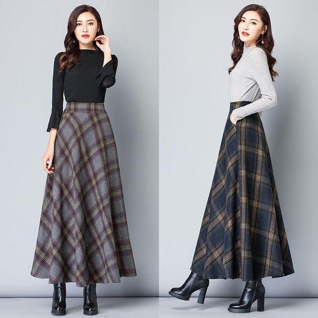 Maxi A-Line Skirt Product Image