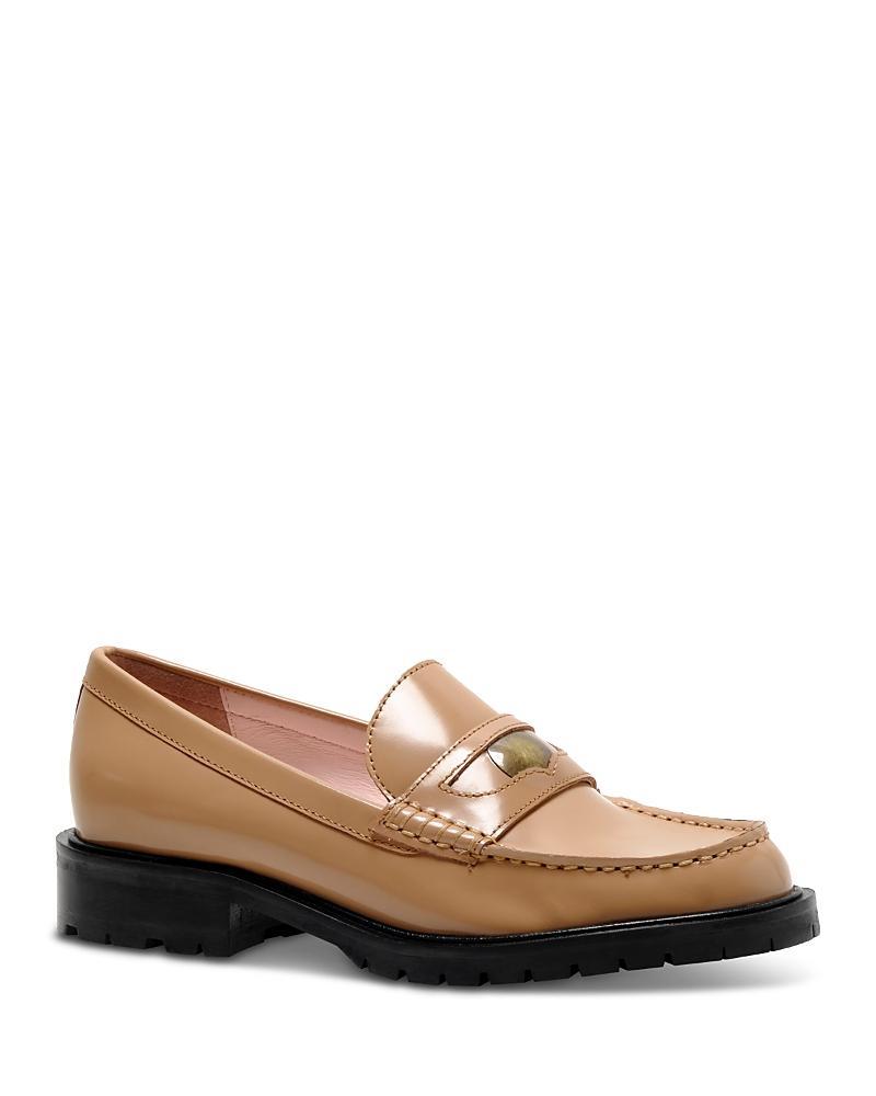 Free People Liv Leather Penny Loafers Product Image