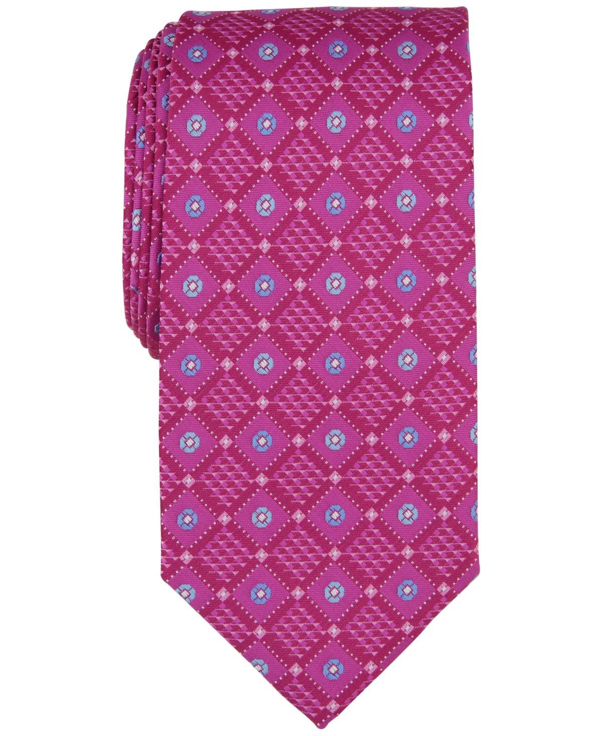 Perry Ellis Mens Laytone Diamond Medallion Tie Product Image