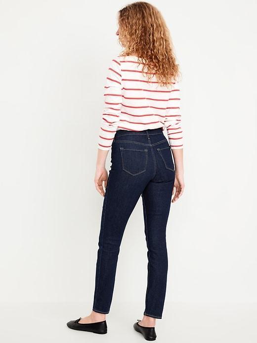 High-Waisted Wow Straight Jeans for Women Product Image