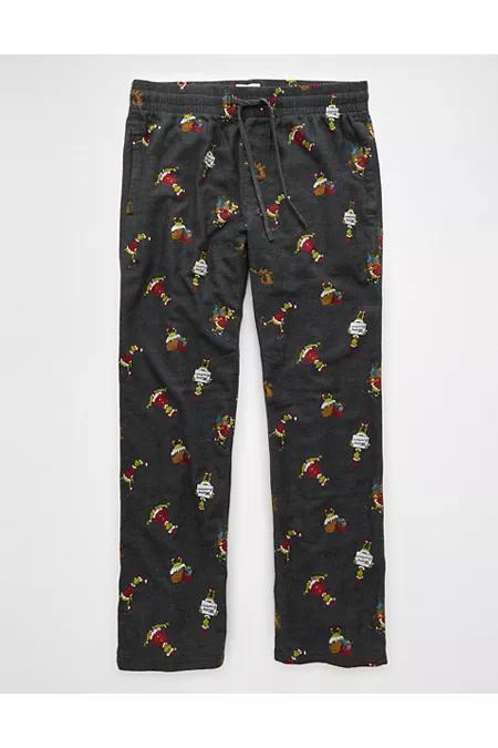 AE Grinch Flannel Lounge Pant Men's Product Image