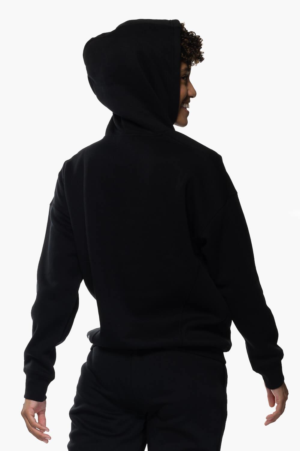 Dawn Fleece Hoodie Sweatshirt - Black Female Product Image