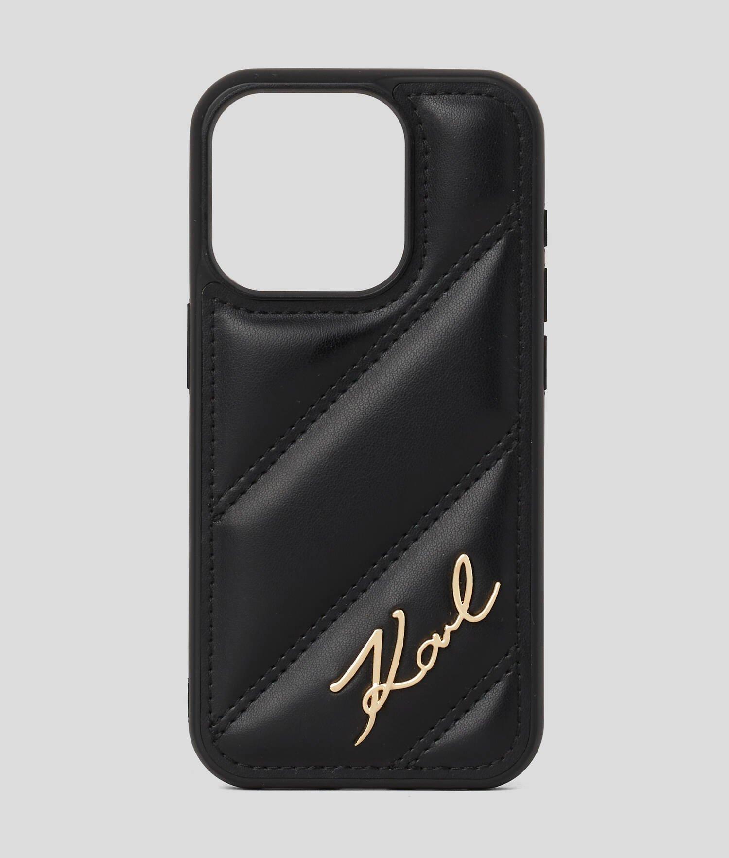 K/SIGNATURE QUILTED IPHONE 15 PRO CASE Product Image