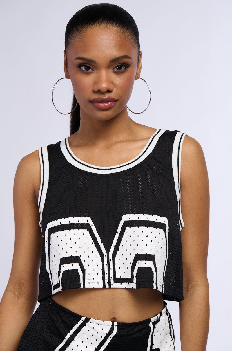 ALL STAR PLAYER CROPPED JERSEY TANK Product Image