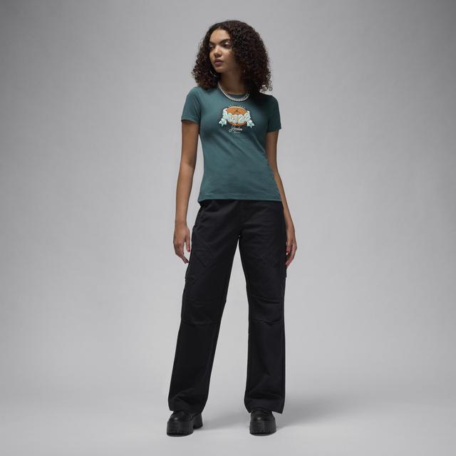 Womens Jordan Essential Slim T-Shirt Product Image