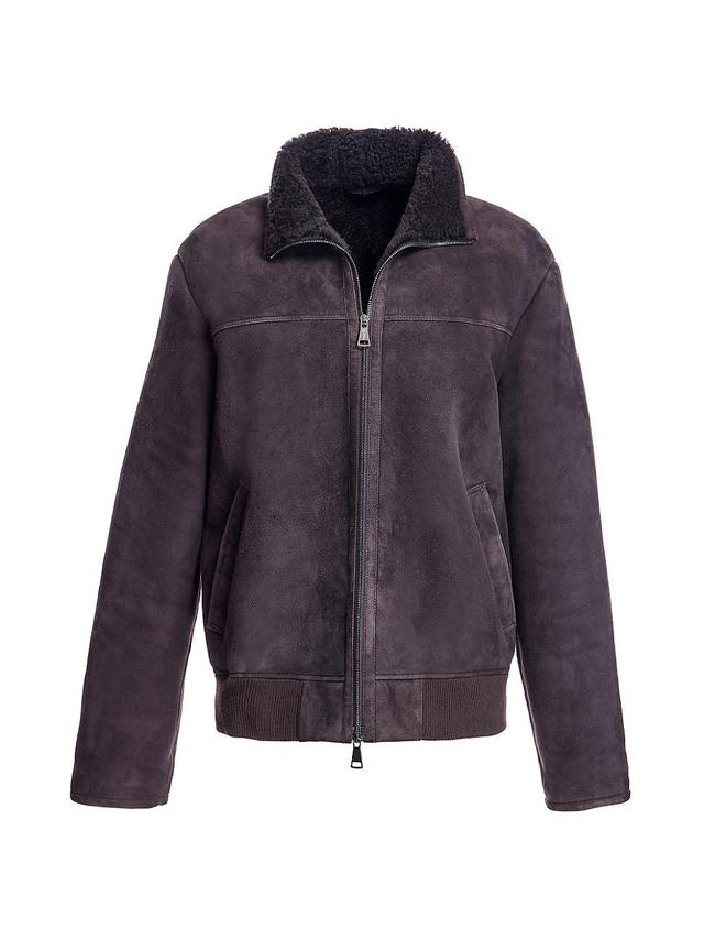 Shearling Bomber Jacket Product Image