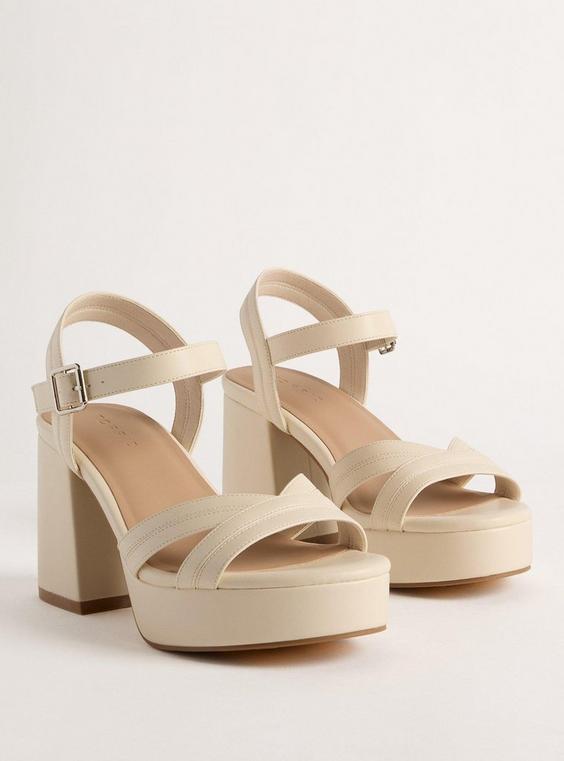 Two Piece Platform Block Heel (WW) product image