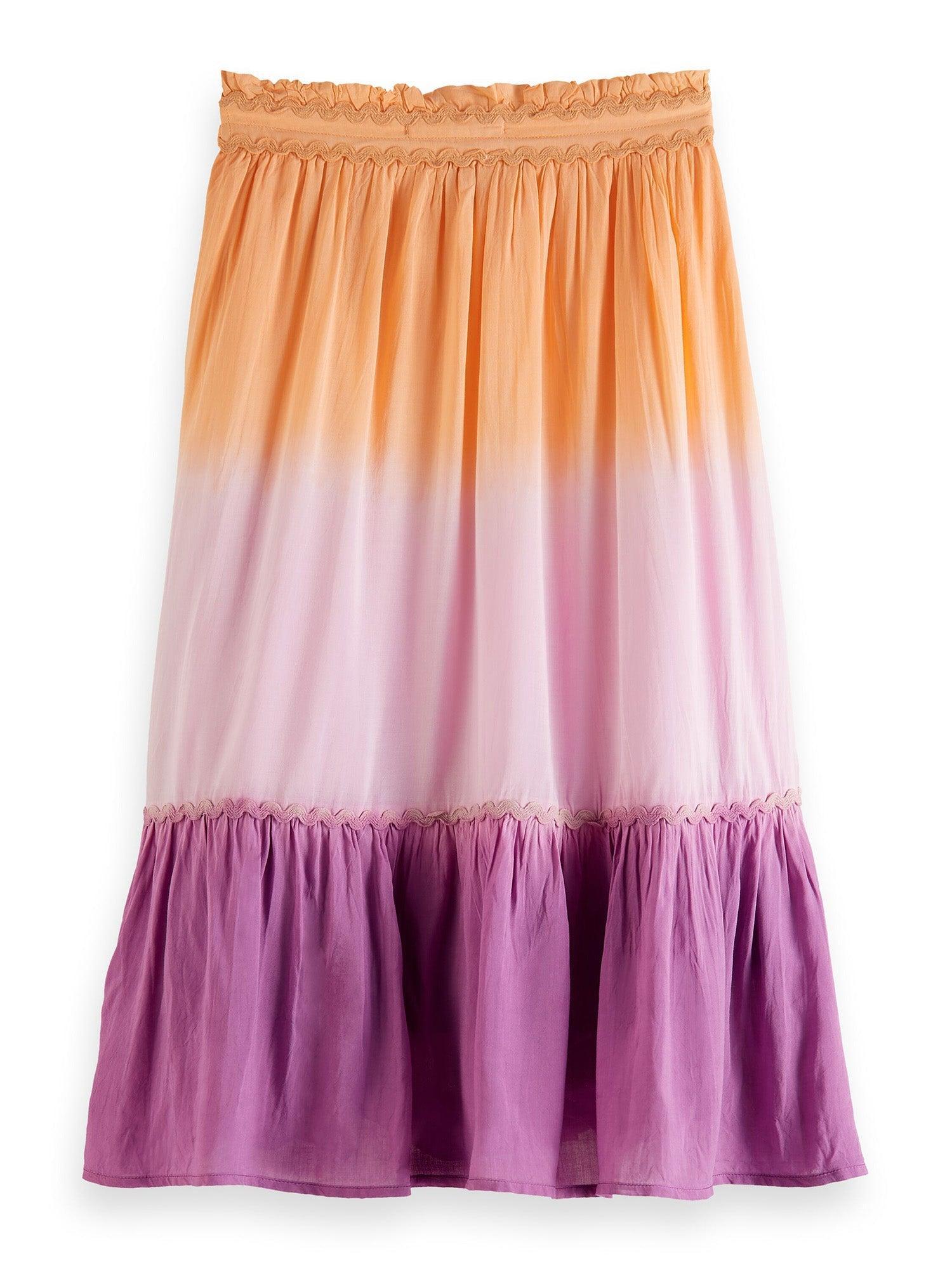 Scotch & Soda Midi Tie-Dye Skirt Product Image