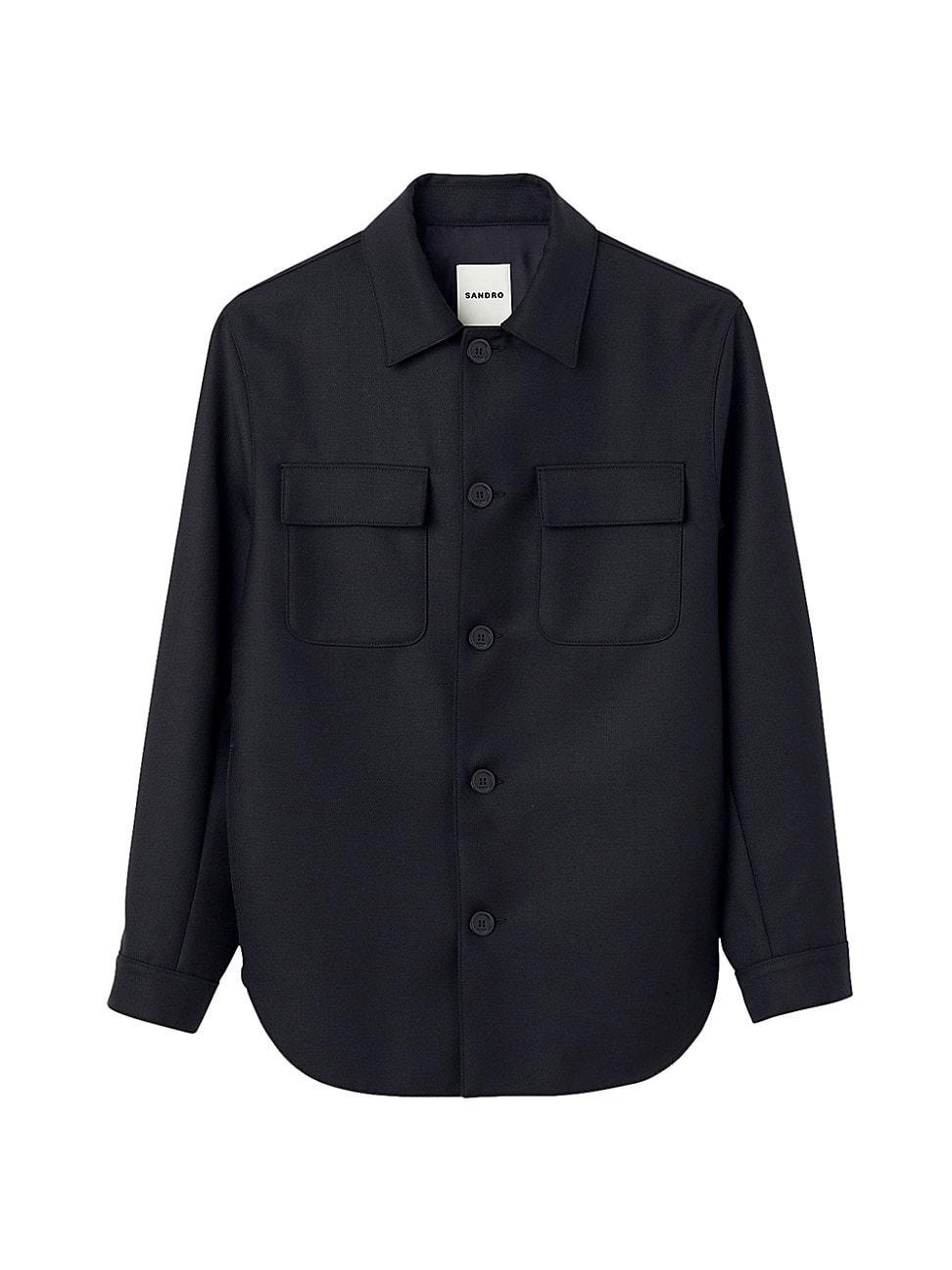 Mens Buttoned Overshirt Product Image