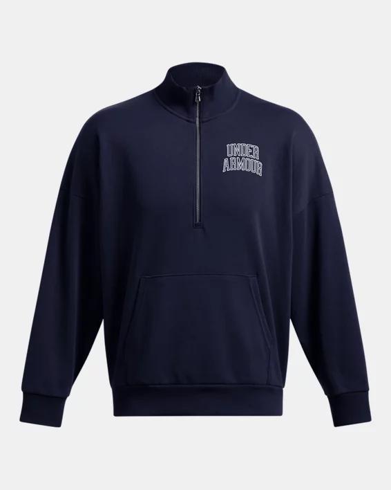 Mens UA Icon Heavyweight Terry Oversized  Zip Product Image