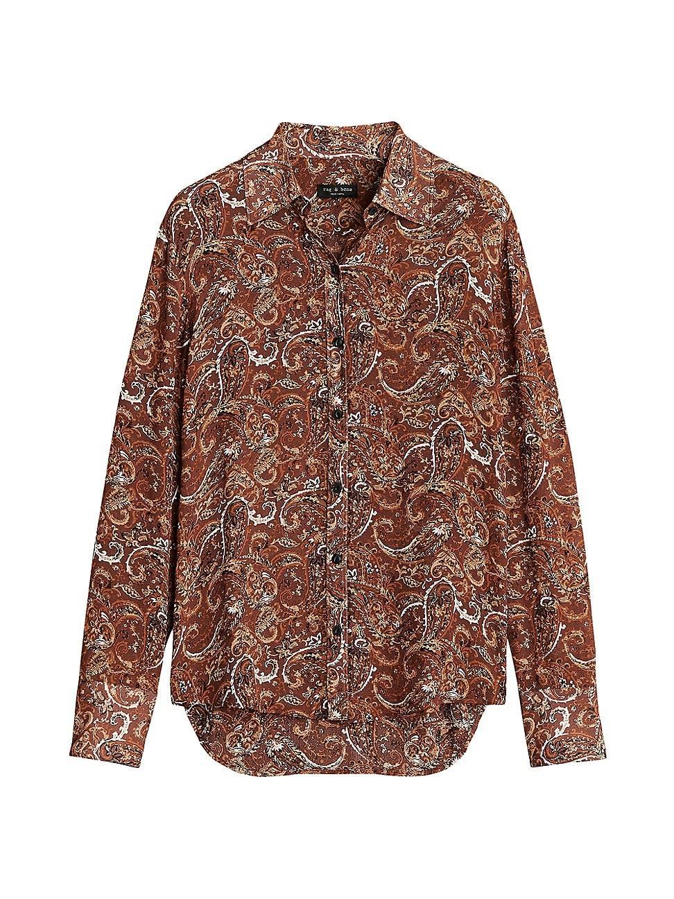 Womens Antonia Paisley Shirt Product Image