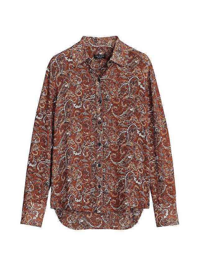 Womens Antonia Paisley Shirt Product Image