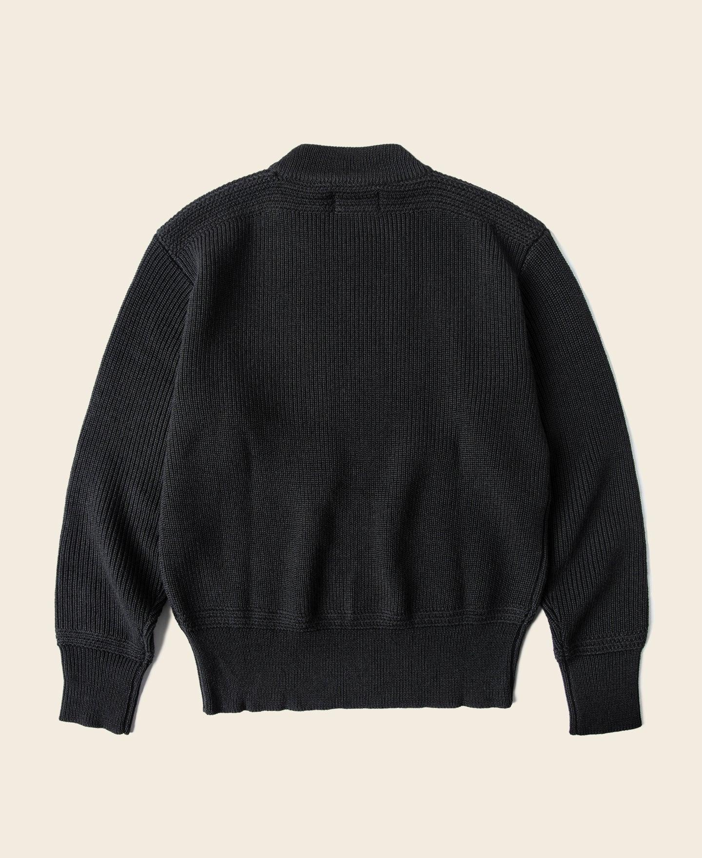 Pre-War Model USN Woolen Sweater - Black Product Image