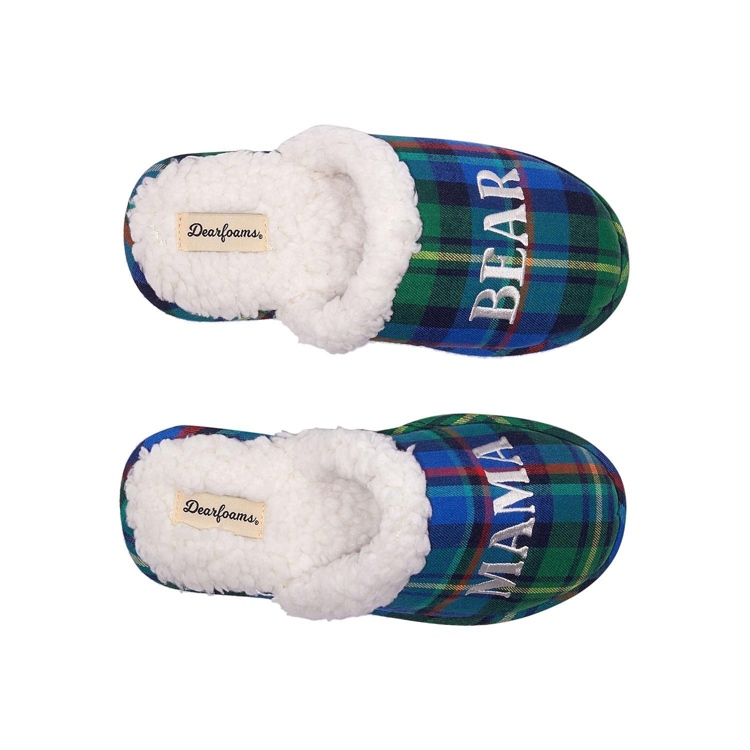 Dearfoams Mama Bear Womens Slip-On Slippers Product Image