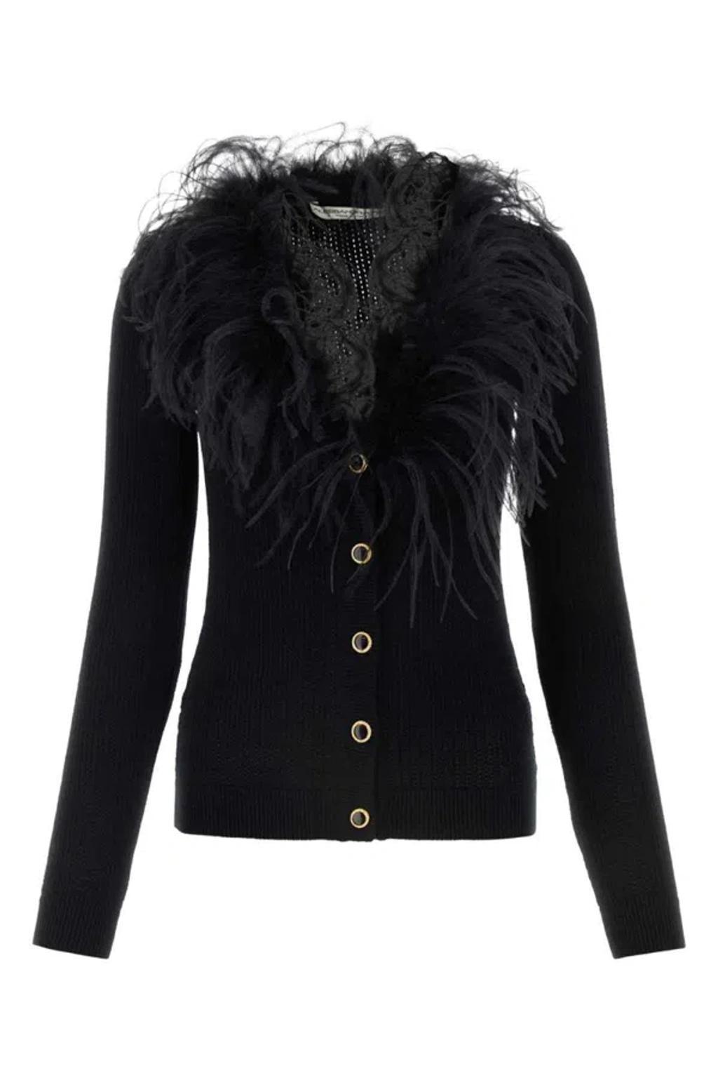 ALESSANDRA RICH Knitwear In Black Product Image