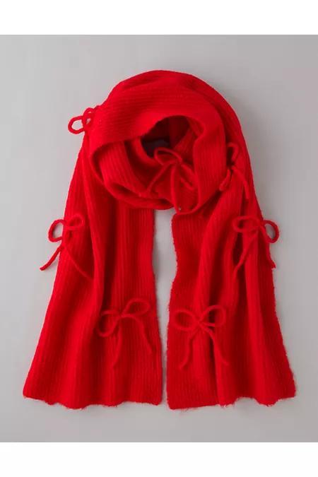 AE Knit Bow Scarf Womens product image