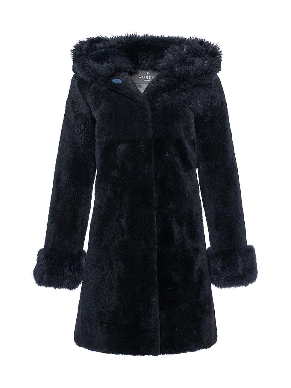 Womens Select Sheared Cashmere Goat Parka Product Image