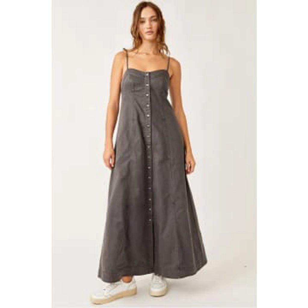 Just Jill Maxi In Black Pearl In Grey Product Image