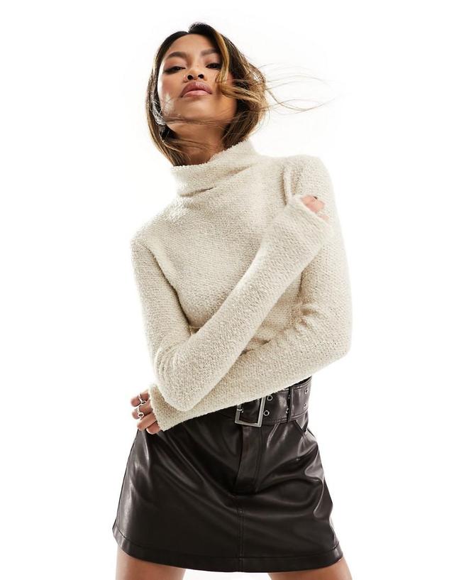 NA-KD funnel neck sweater Product Image