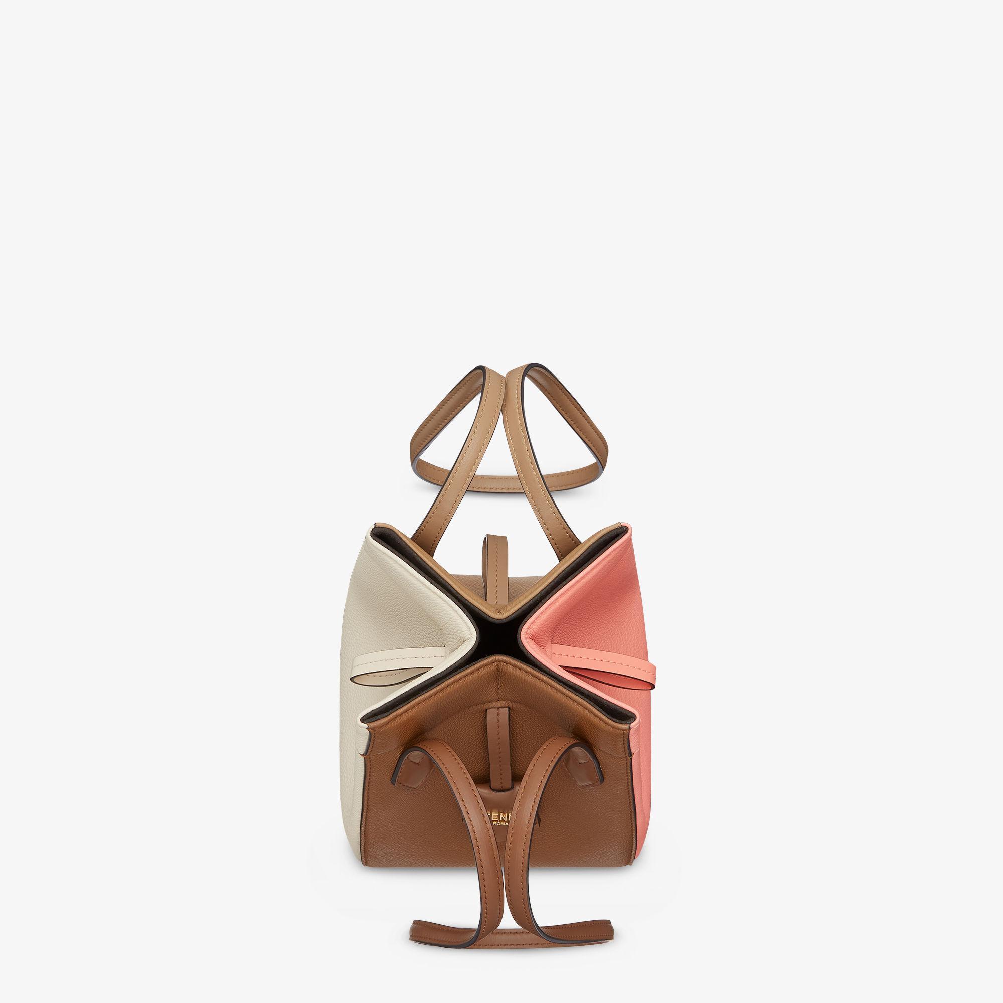 Fendi Origami MiniMulticolor leather mini bag that can be transformed Product Image