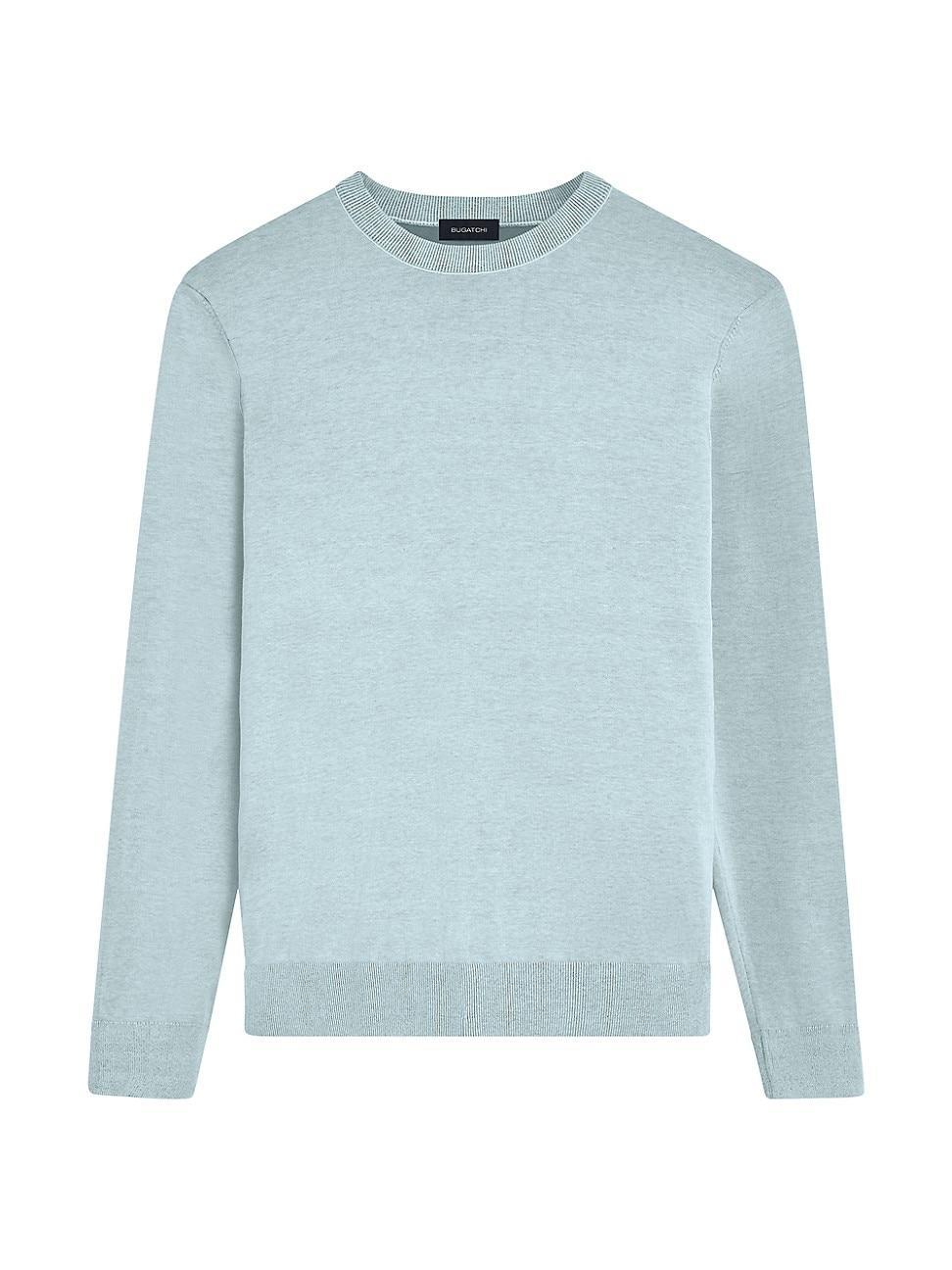 Mens Crewneck Long-Sleeve Sweater Product Image