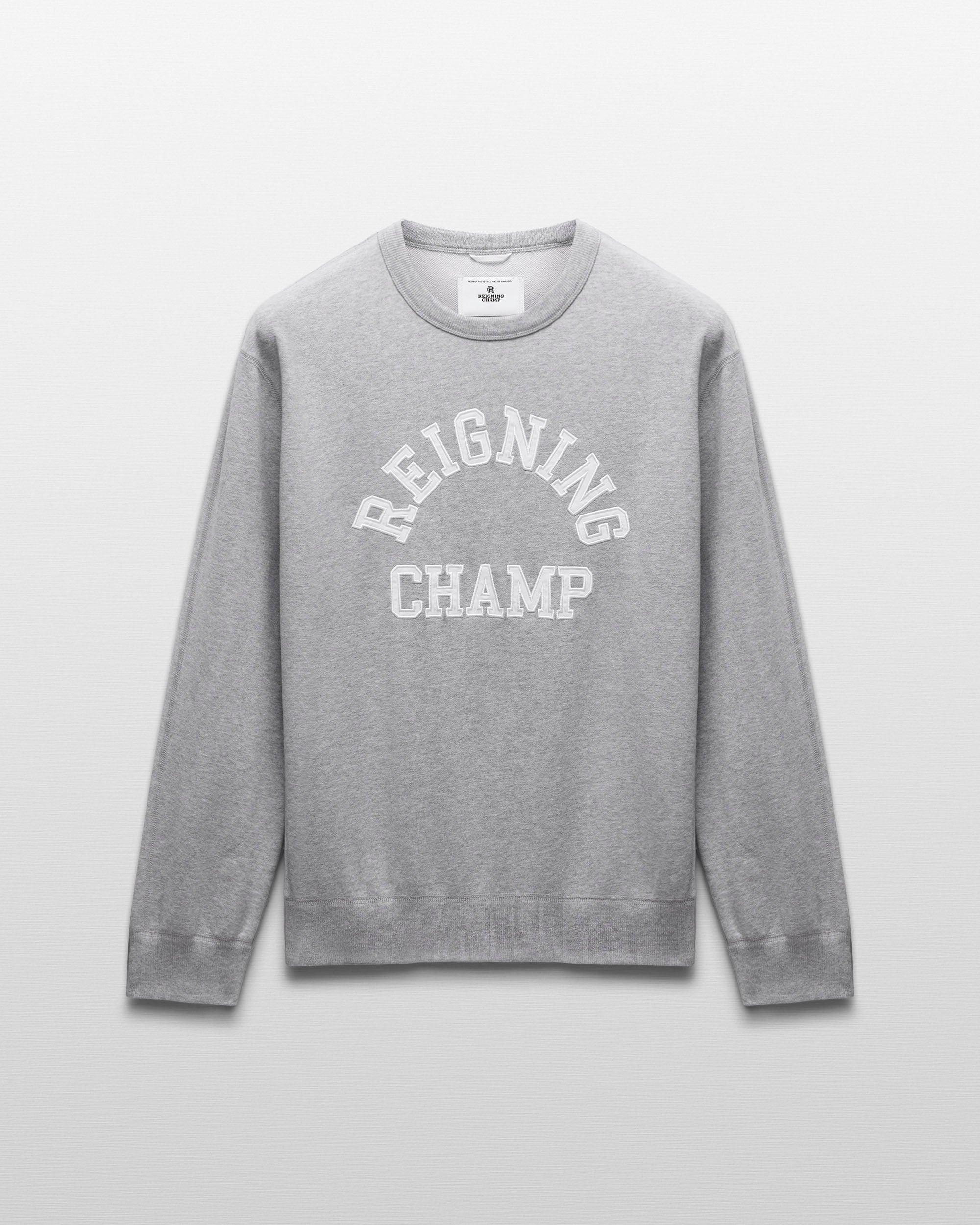 Midweight Terry Arch Logo Crewneck Male Product Image