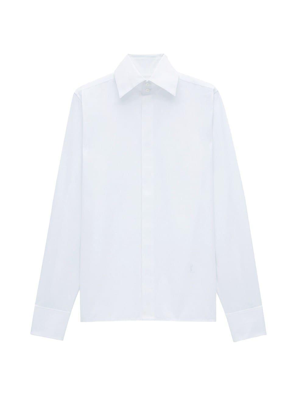 Womens Shirt in Cotton Poplin Product Image