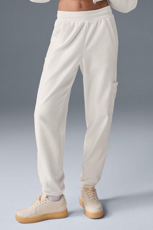 Polar Fleece Wintry Mix Pant - Ivory Female Product Image