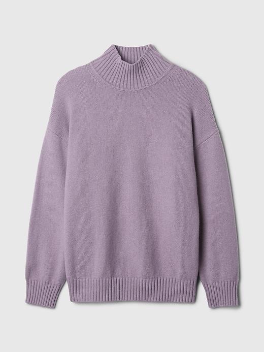 CashSoft Mockneck Sweater Product Image