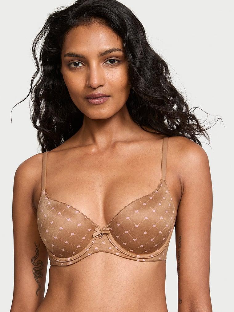 Lightly Lined Smooth Demi Bra Product Image