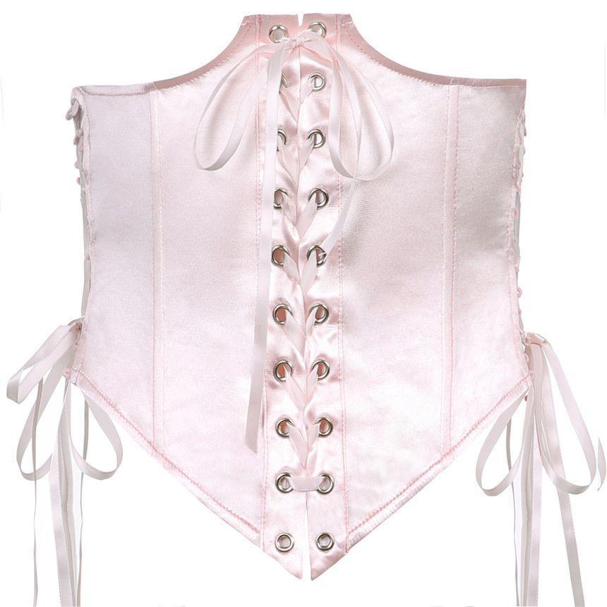 Bell-Sleeve Mini Dress / Corset Belt Product Image