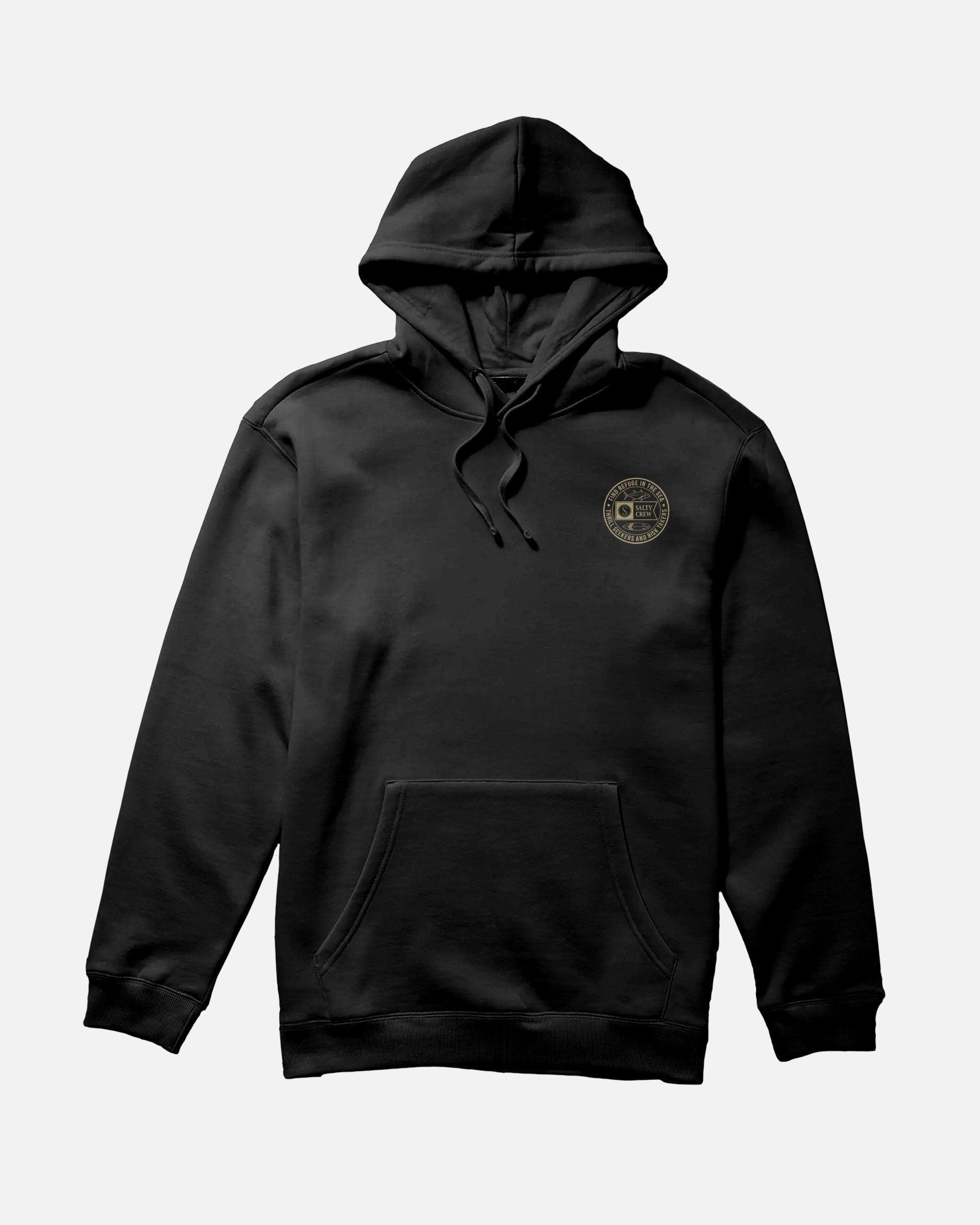 Legends Fleece Hoodie - Black Male Product Image