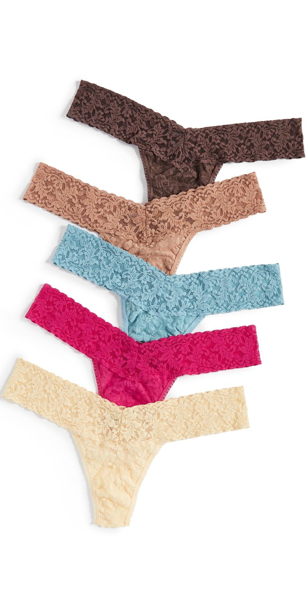 Hanky Panky 5-Pack Low Rise Thong Product Image