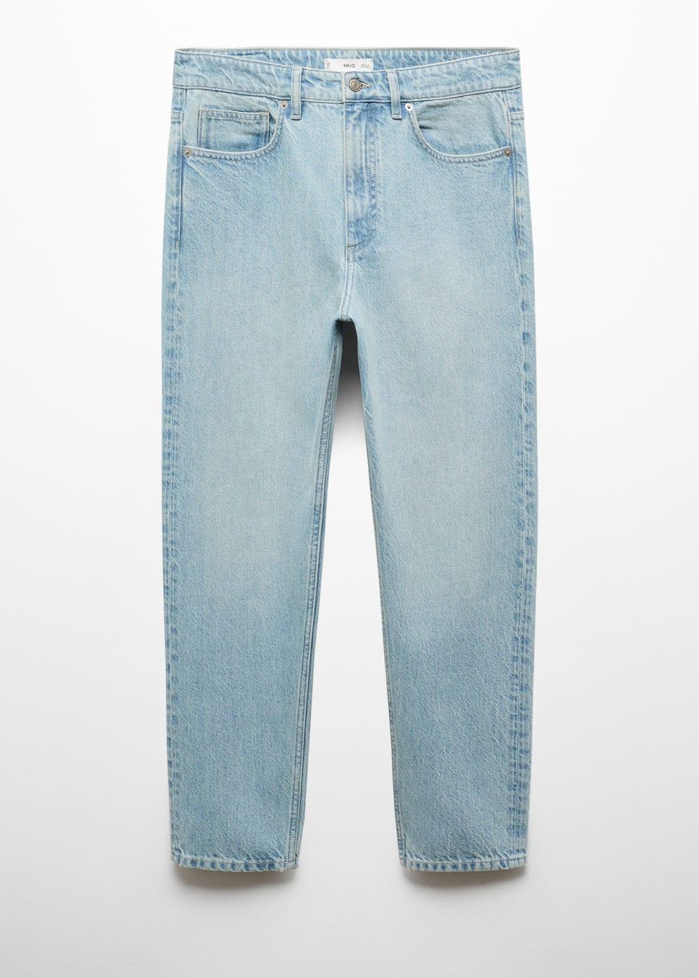 MANGO MAN - Tapered-fit jeans bleach blueMen Product Image