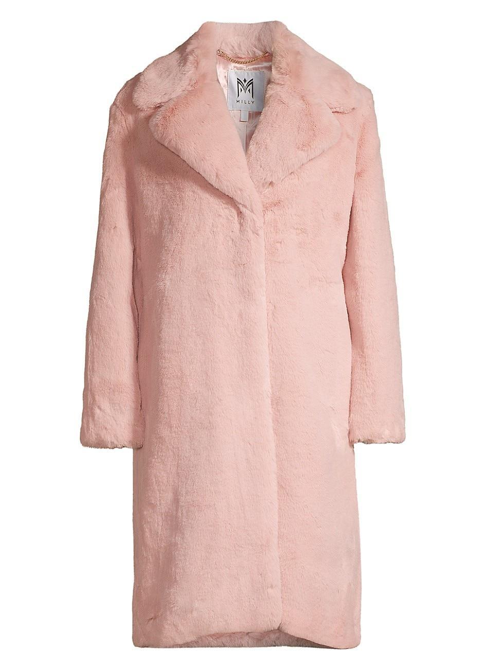 Womens Riley Oversized Faux Fur Coat Product Image