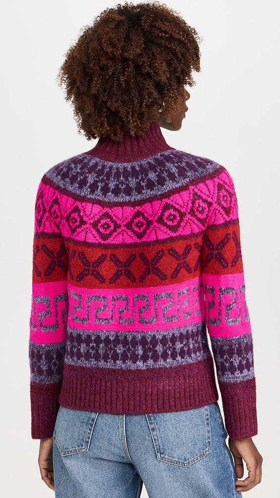 Saylor Candace Fair Isle Knit Sweater | Shopbop Product Image