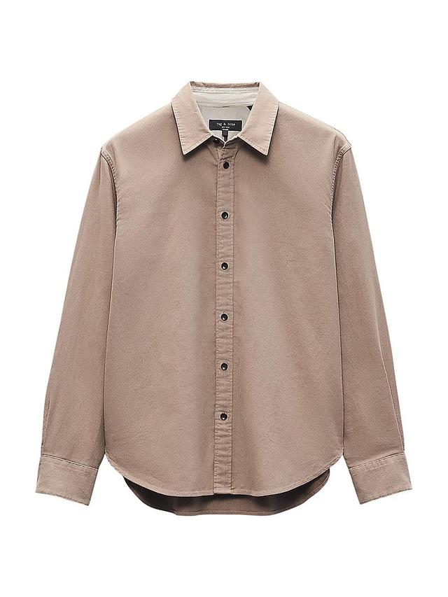 Mens Finch Corduroy Long-Sleeve Shirt Product Image