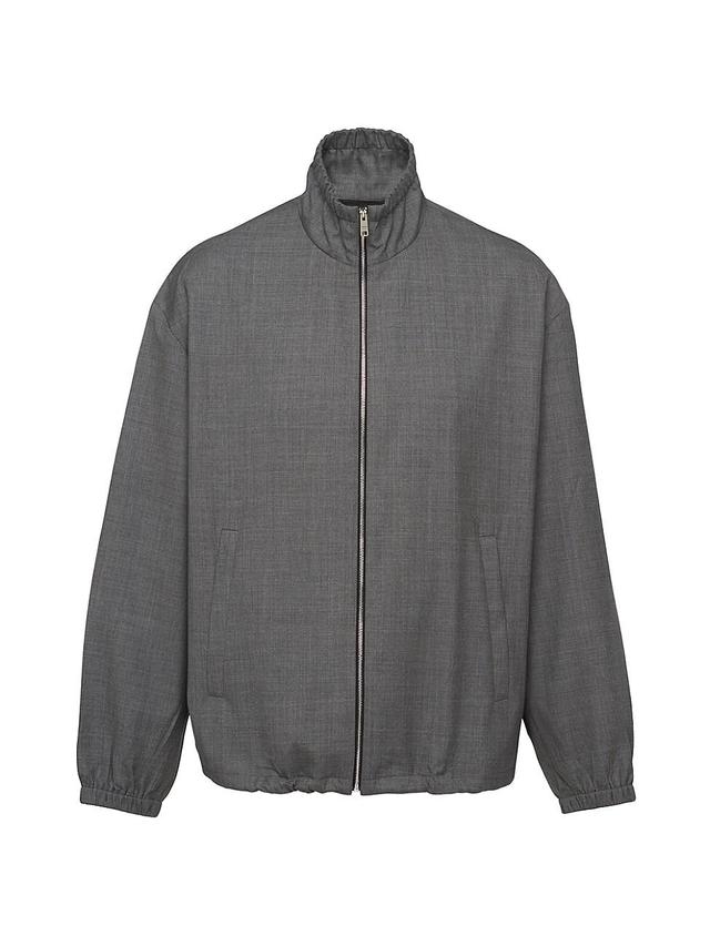 Mens Wool Blouson Jacket Product Image