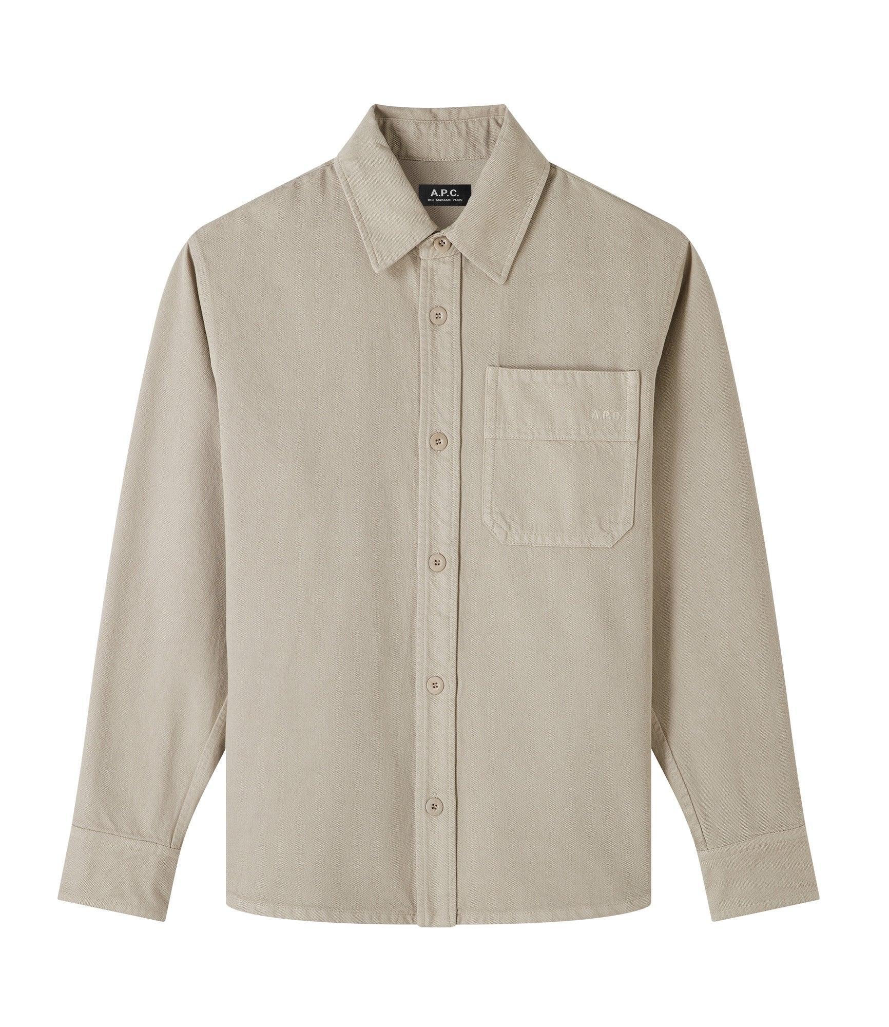 Basile Brodée Poitrine overshirt Male Product Image